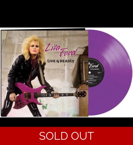 Lita Ford - Live & Deadly Vinyl LP